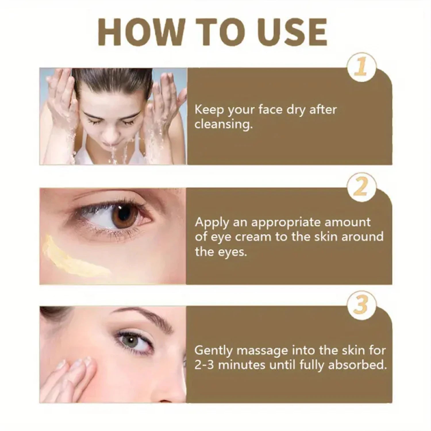 Caffeine Eye Cream – Niacinamide & Hyaluronic Acid Anti-Aging Anti-Aging Eye Cream Oasis Select