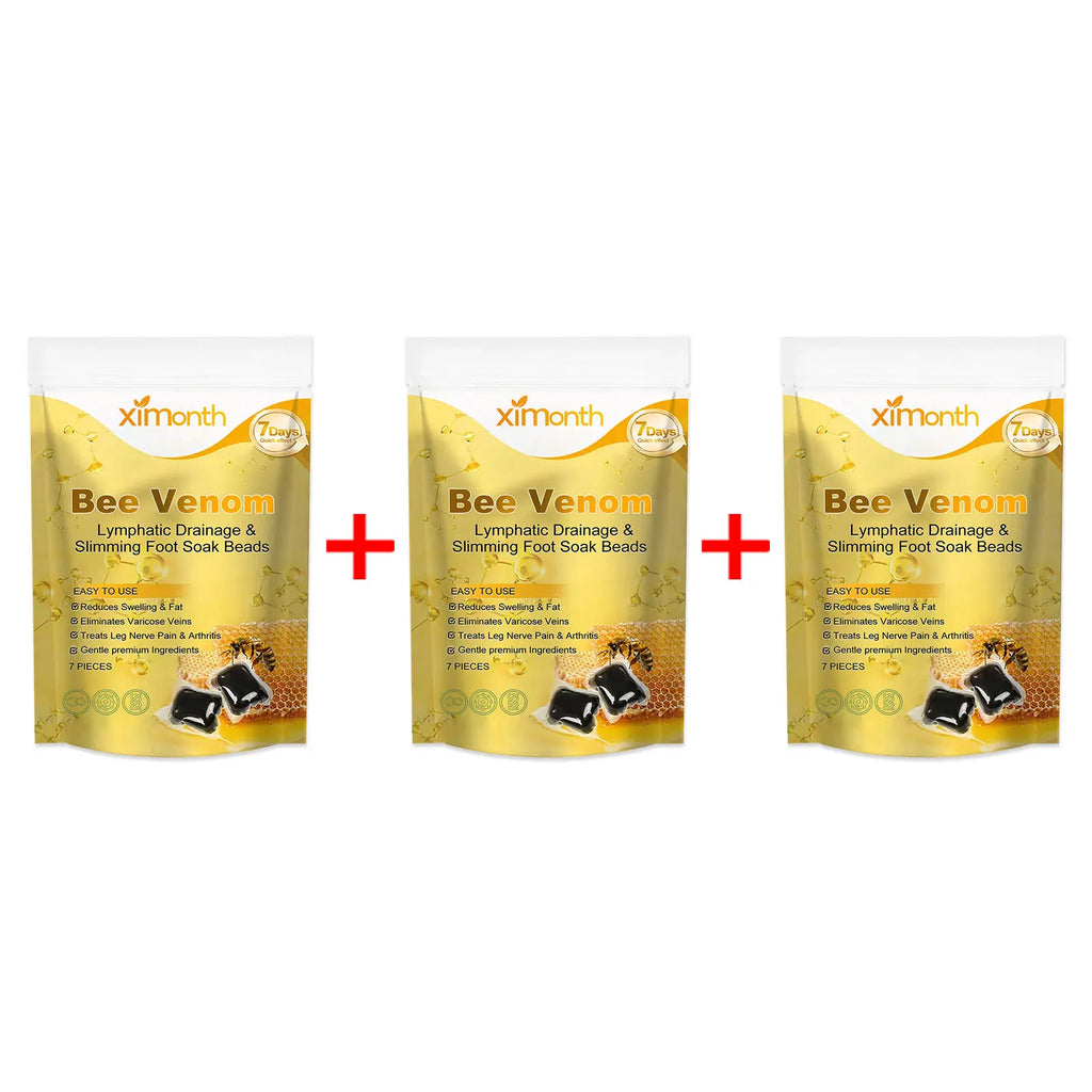 Ximonth Bee Venom Herbal Foot Bath Soak Beads 7pcs