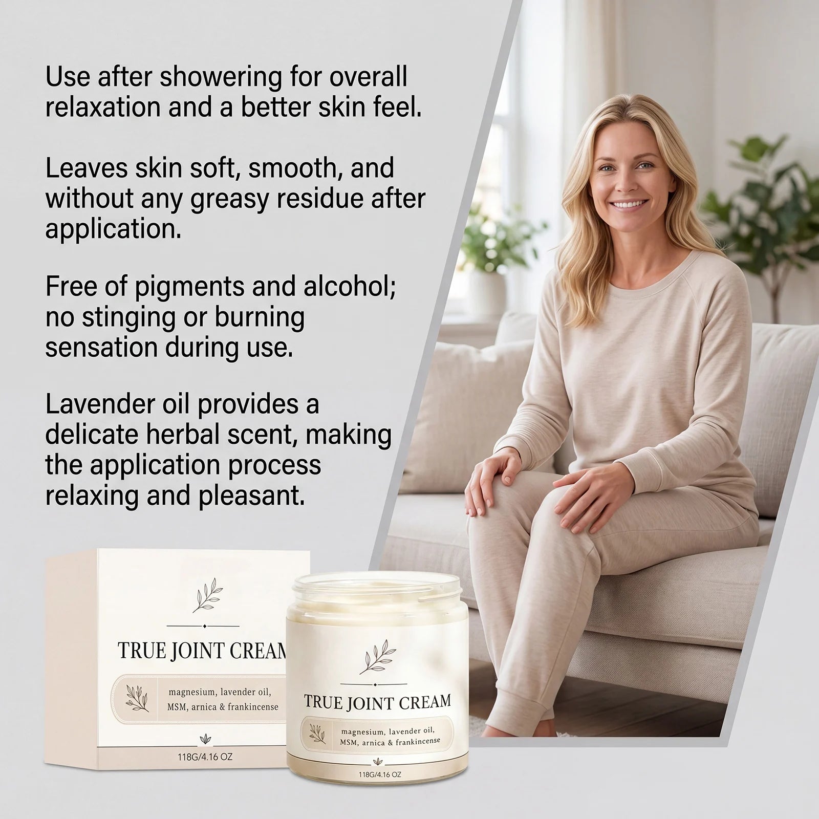Joint Care Ointment Relieve Stiffness Tension Soothe Neck Shoulder Knee Massage Ointment Relieve Soreness Tension Nourish Skin Oasis Select