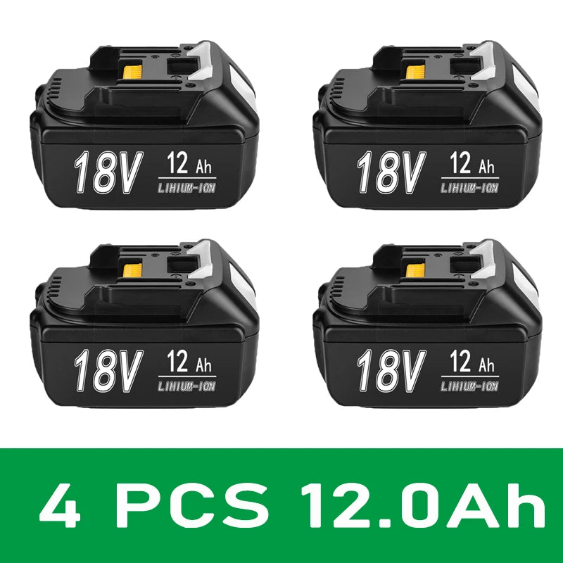 For Makita 18V 6Ah8Ah12Ah Battery Rechargeable Battery 18650 Lithium-ion Cell Suitable For Makita Power Tool Oasis Select