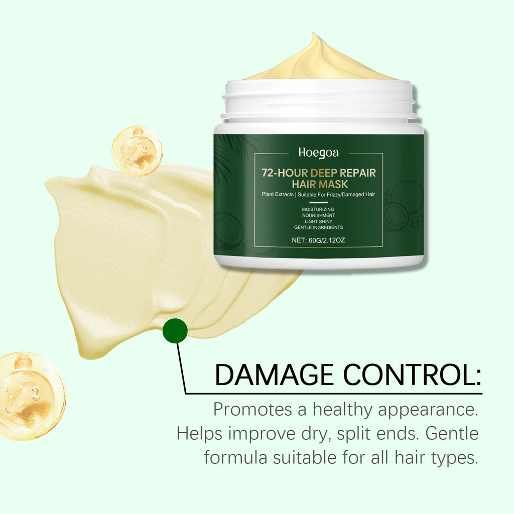 Deep Repair Conditioning Hair Mask Quick Repair Dry Damaged Frizzy Deep Moisturize Nourishing Anti Frizz Smooth Hair Care Cream Oasis Select