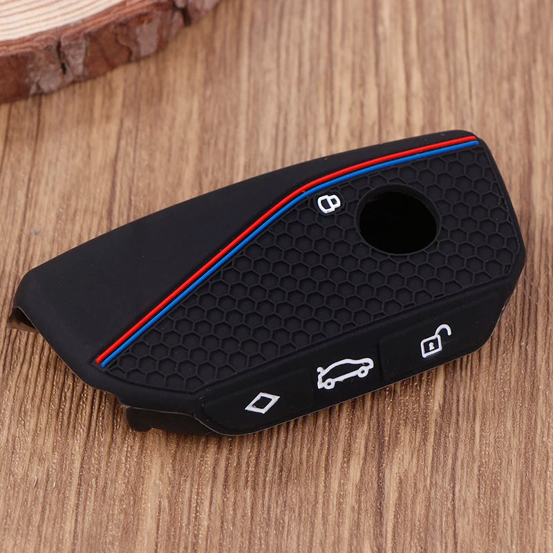 Pro-grade Silicone Car Key Cover Shell for I7 X7 G07 LCI IX I20 X1 U11 7 Series G70 G09 XM U06 G81 M3 Key Mantle Oasis Select A1