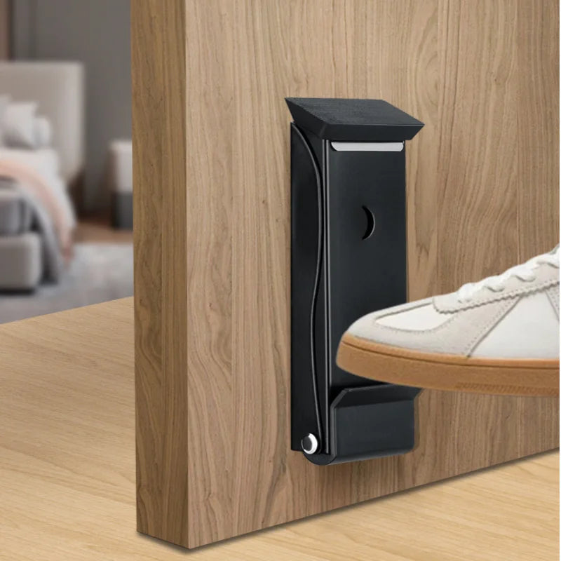 Metal Heavy-Duty Safety Door Blocker Anti-Collision Windproof Door Gap Stopper Sturdy Door Stop for Home Daily Use Oasis Select