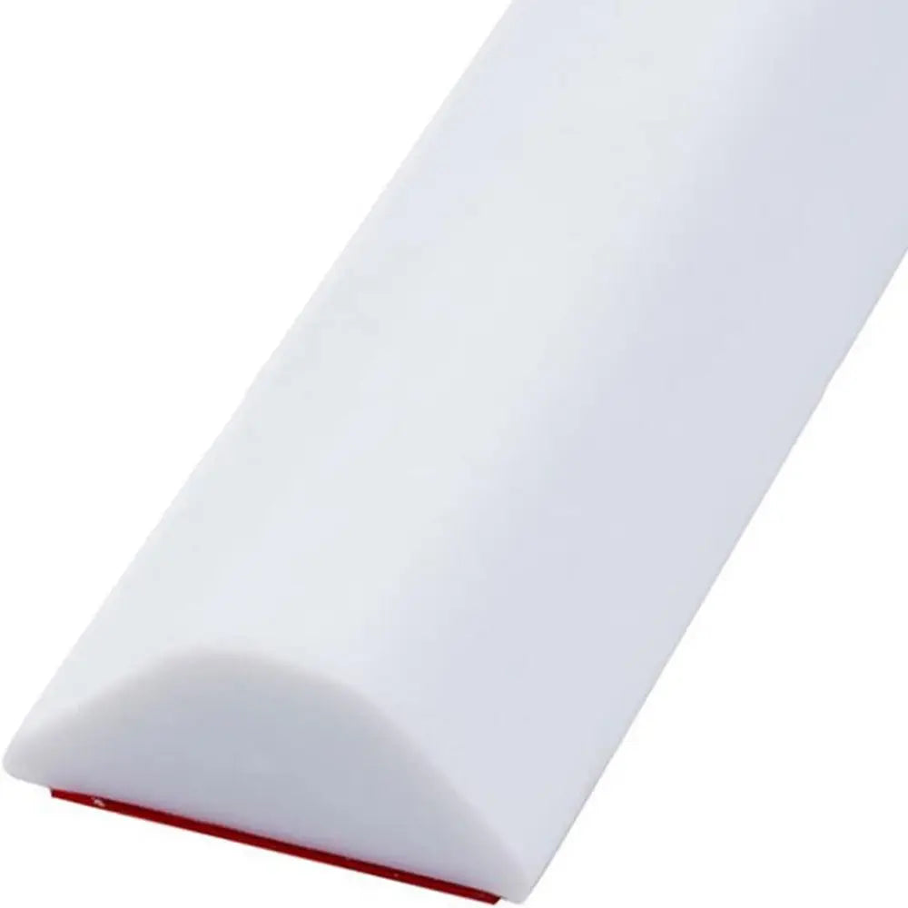 Professional Wet Dry Separation Shower Threshold Sink Bathroom Water Dam Guard Collapsible Silicone Water Stopper Wash Machine Oasis Select White-150cm