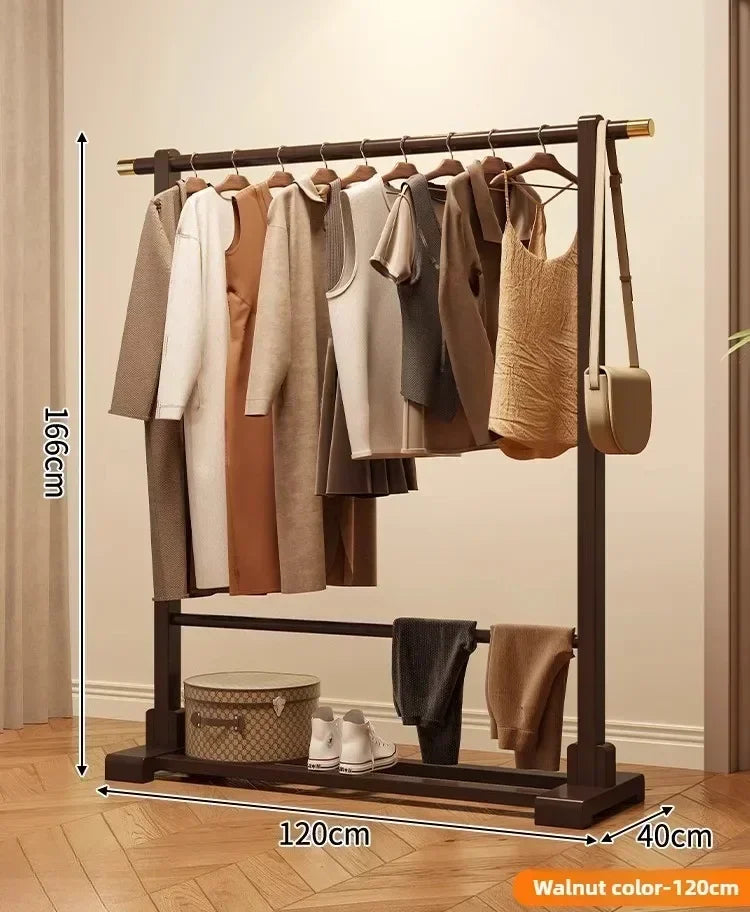 Simple hanging rack, floor to ceiling bedroom corner coat rack, multifunctional home balcony drying rack, storage rack Oasis Select 120cm