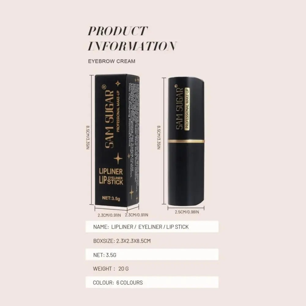 SAM SUGAR 24H Waterproof Gel Eyeliner Pen – Smudge-Proof