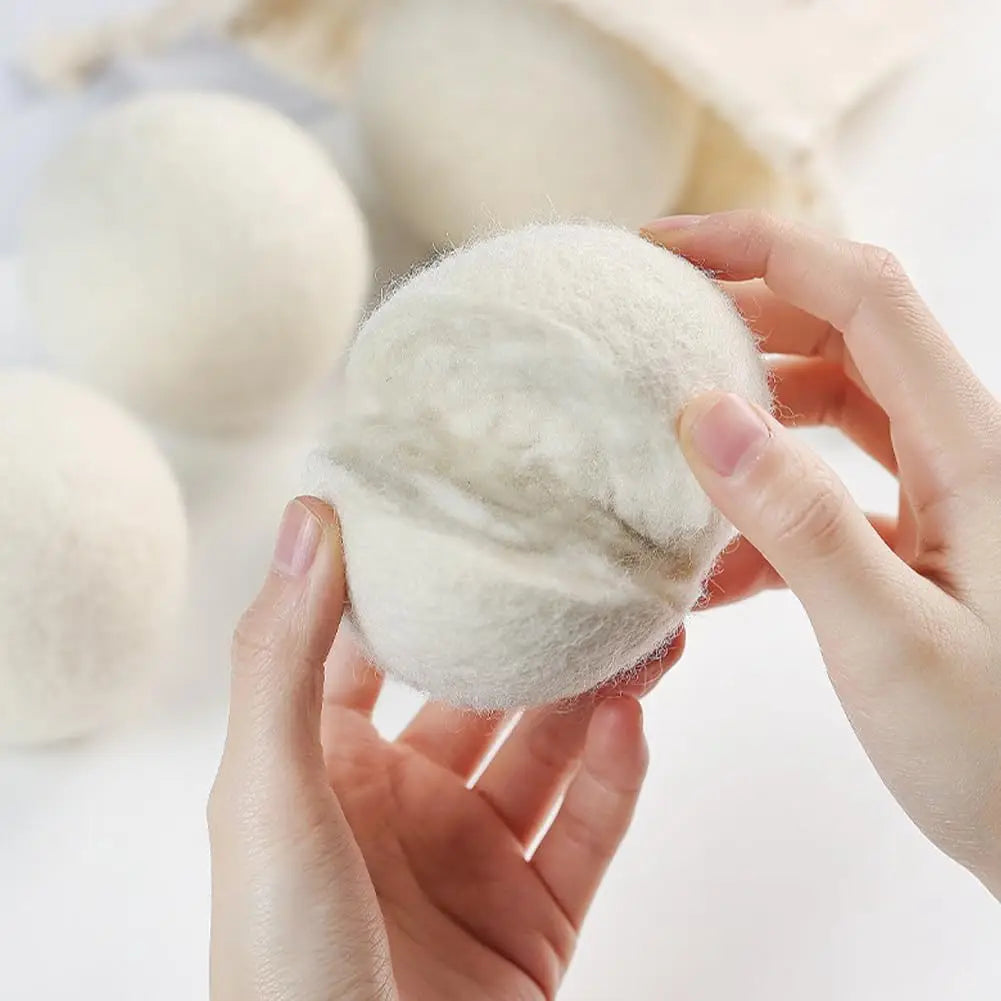 3/6/9 PCS Dryer Balls Laundry Reusable Replace Dryer Sheets Add Essential Oils for Dryer Natural Scent Reduce Drying Time Static Oasis Select