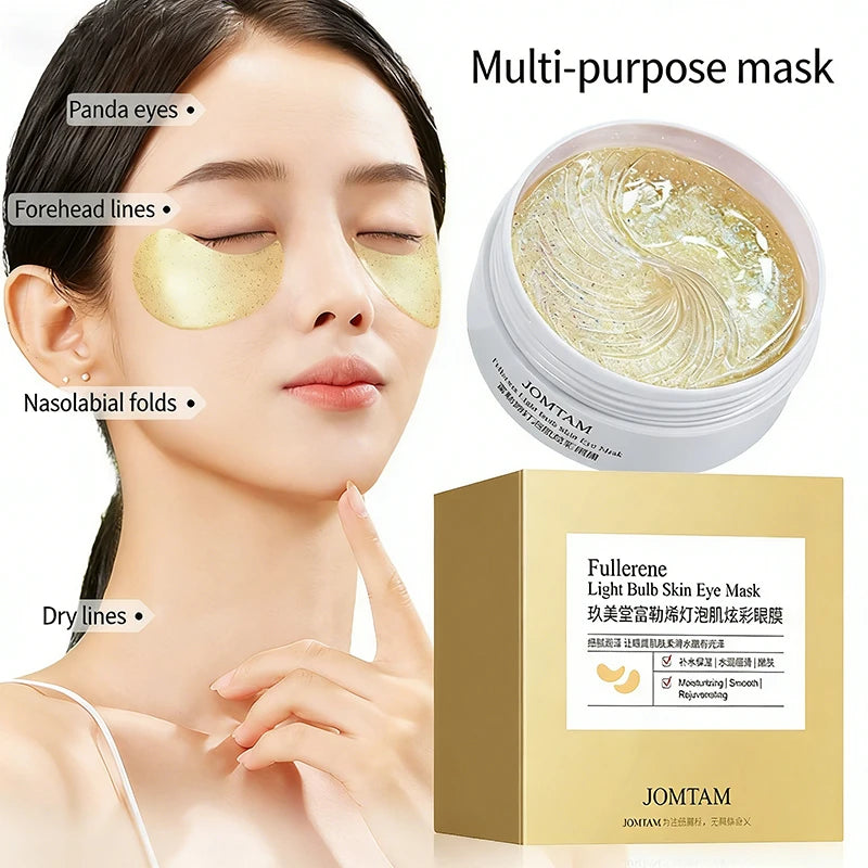 60-Piece Fullerene Under Eye Patches – Anti-Aging & Brightening Under Eye Patches Oasis Select