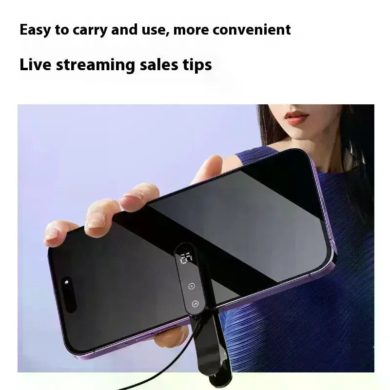 Screen Auto Clicker Simulated Finger Clicking For TikTok Smart Phone App Video Live Streaming Screen Touch Tripods Tapper Device Oasis Select