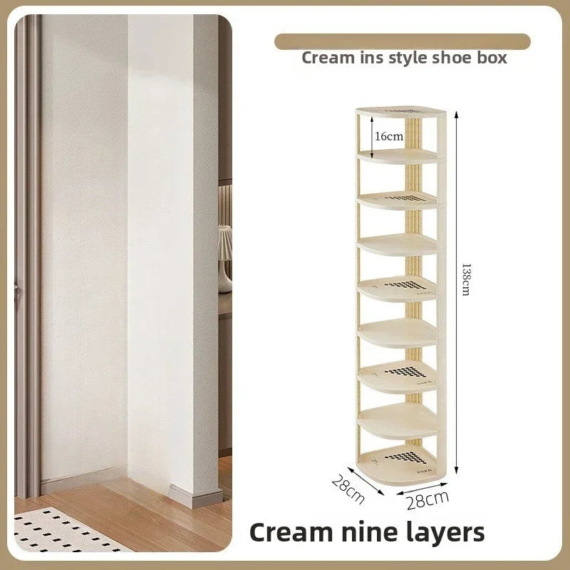 Shoe rack simple and narrow multi-layer shoe cabinet dormitory multi-functional stable non-shaking storage rack Oasis Select ninth floor