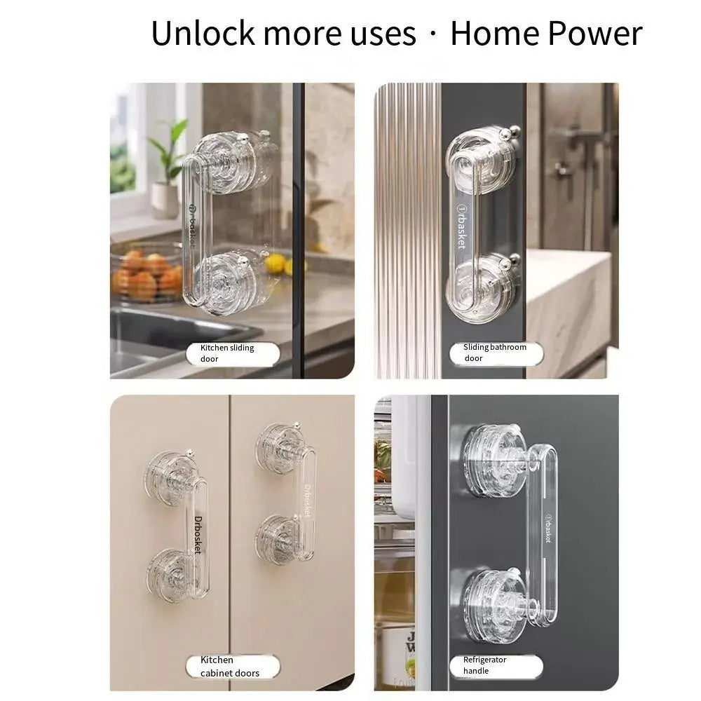 Suction Cup Door Handle – Waterproof, No-Drill Anti-Slip Grip