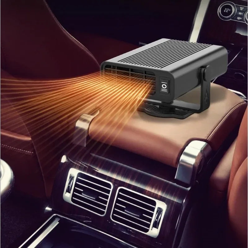 Winter Car Heater Fan 12V/24V 200W Electric Cooling Heating Auto Windshield Defroster Defogging Demister Car Anti-Fog Heater Oasis Select