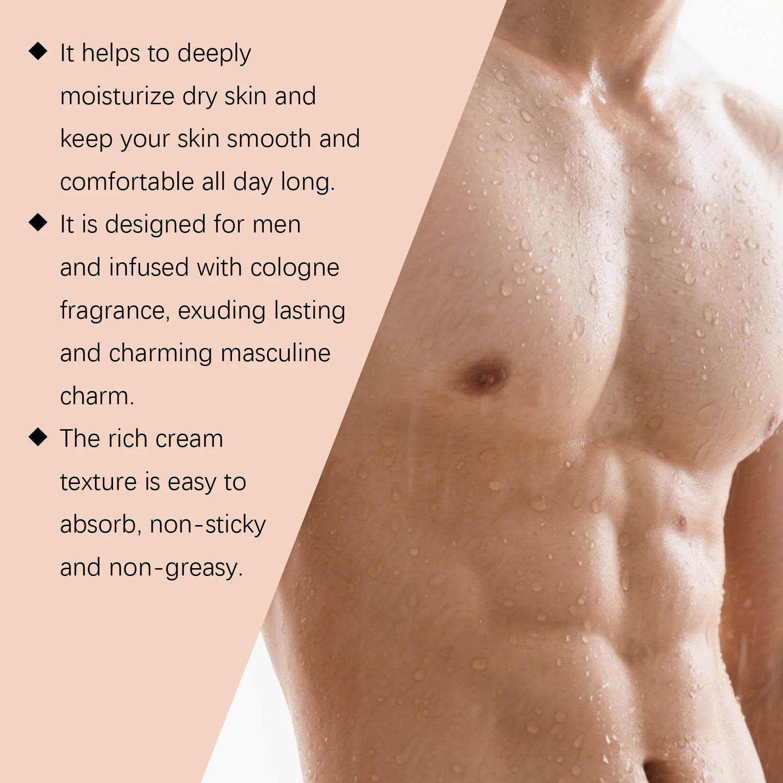 Men's Moisturizing Cream Moisturizing Nourishing Dry Skin Nourishing Soft Smooth Skin Daily Hydration Non Greasy Fast Absorption Oasis Select