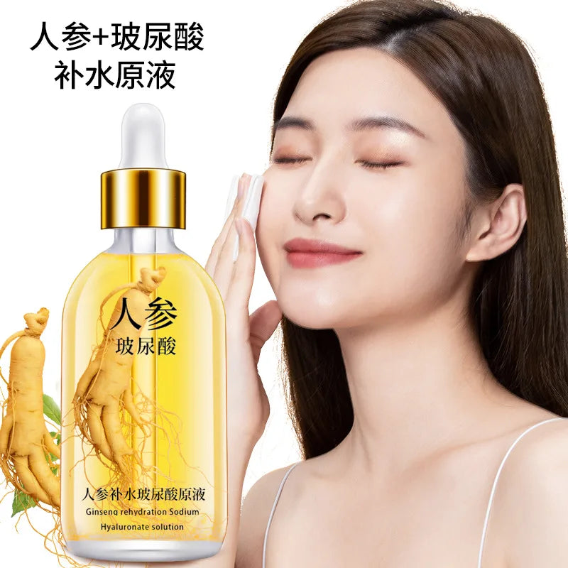 Ginseng & Peptide Gold Face Serum 100ml – Hydrating & Firming Face Serum Essence Oasis Select