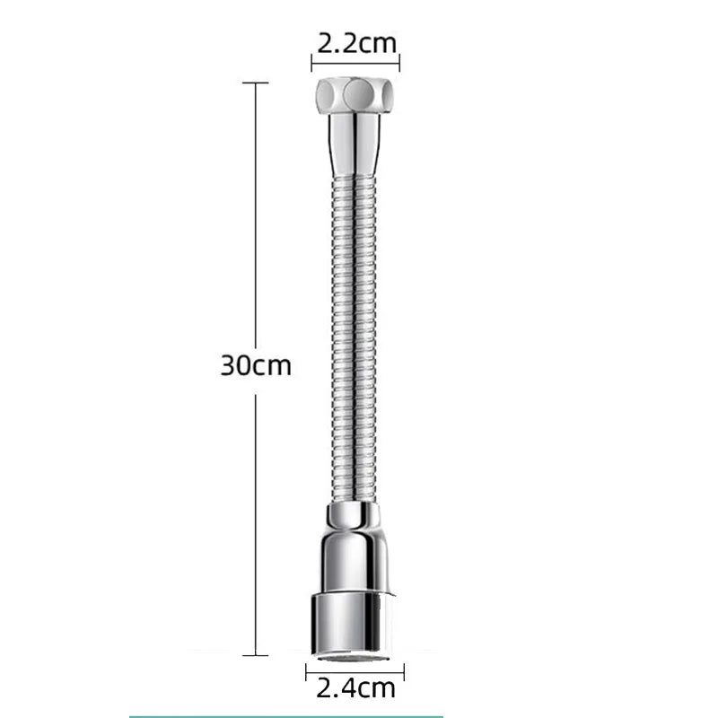 Universal Kitchen Faucet Extender & Swivel Aerator Hose
