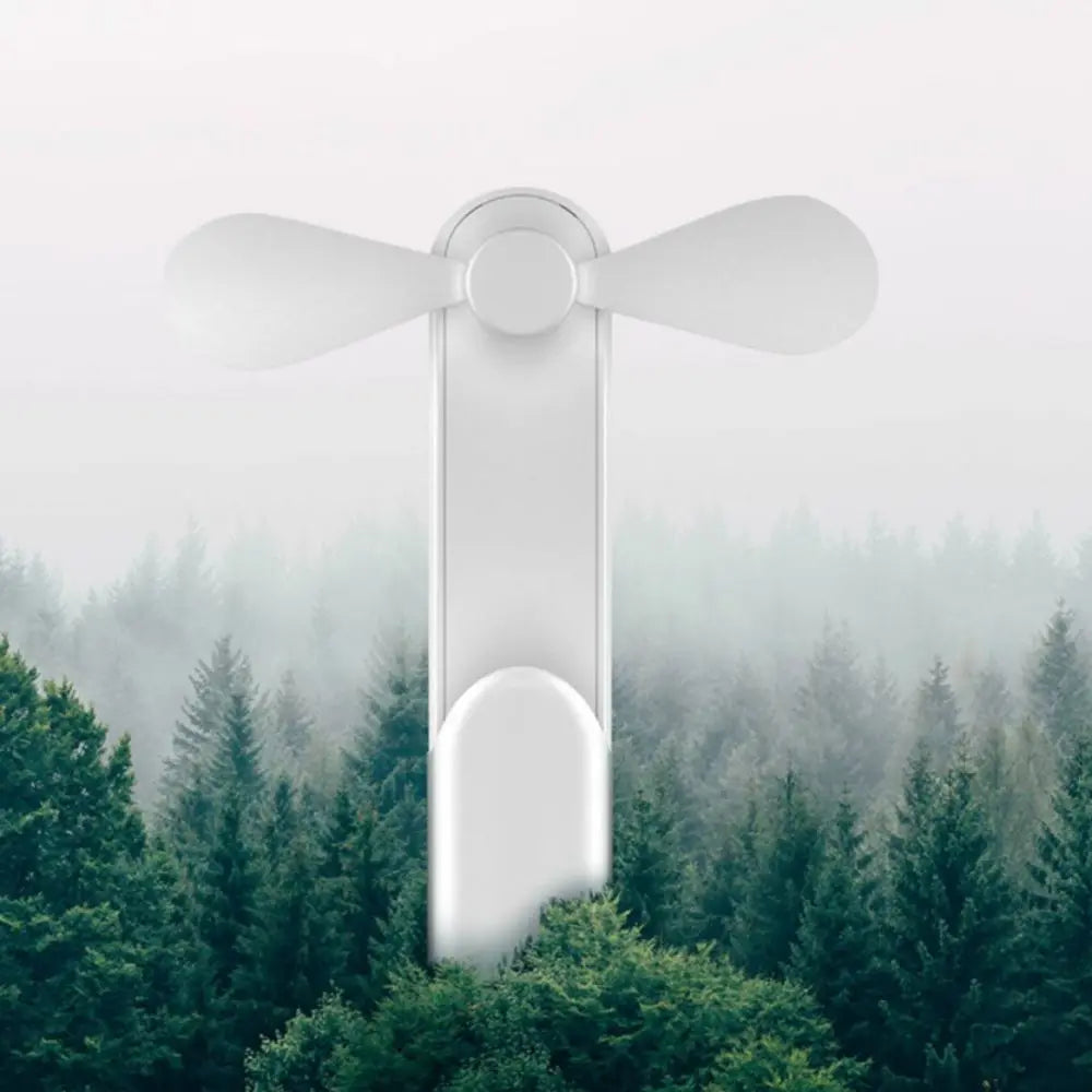Compact Body Retractable Handheld Fan USB Charging Flexible Design Mini Handheld Fan Lightweight Quiet Operation Portable Fan Oasis Select