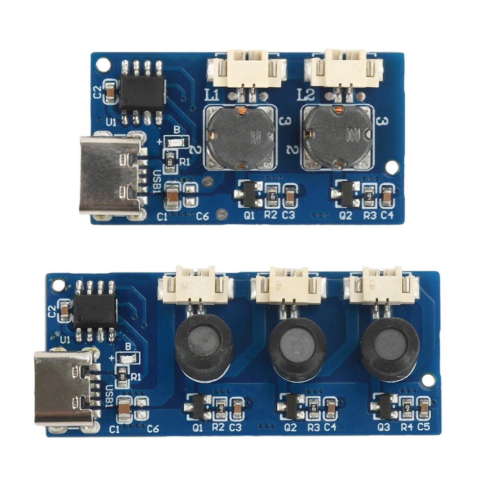 DC 5V Single Module Dual Spray Three Spray Electrified Direct Spray No Switch Ultrasonic Atomizer Humidifier Module Type C Oasis Select