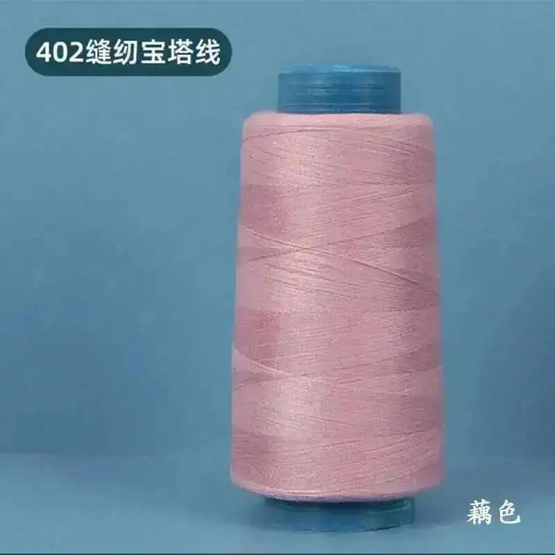 Stitching Sewing Hand Machines Industrial To Sewing Thread Supplies 2500Yards 402 Oasis Select Pinkish Gray