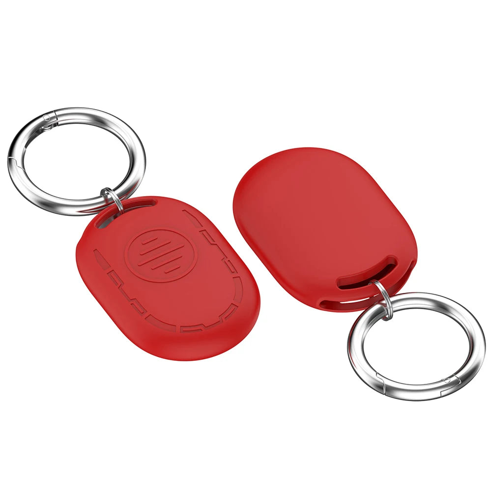 For Xiaomi Tag Protective Silicone Case for BLE UWB Models 4g 43.6 33.8 10.4mm Includes Keyring Flexible Fit No Obstruction Oasis Select