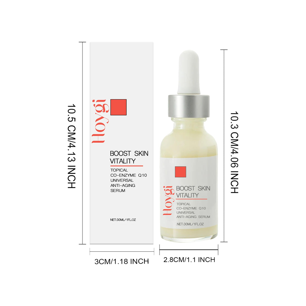 Face & Neck Firming Serum Deep Nourish Fade Fine Lines Lifting Tighten Skin Topical Co-Enzyme Q10 Universal Anti-Aging Serum Oasis Select