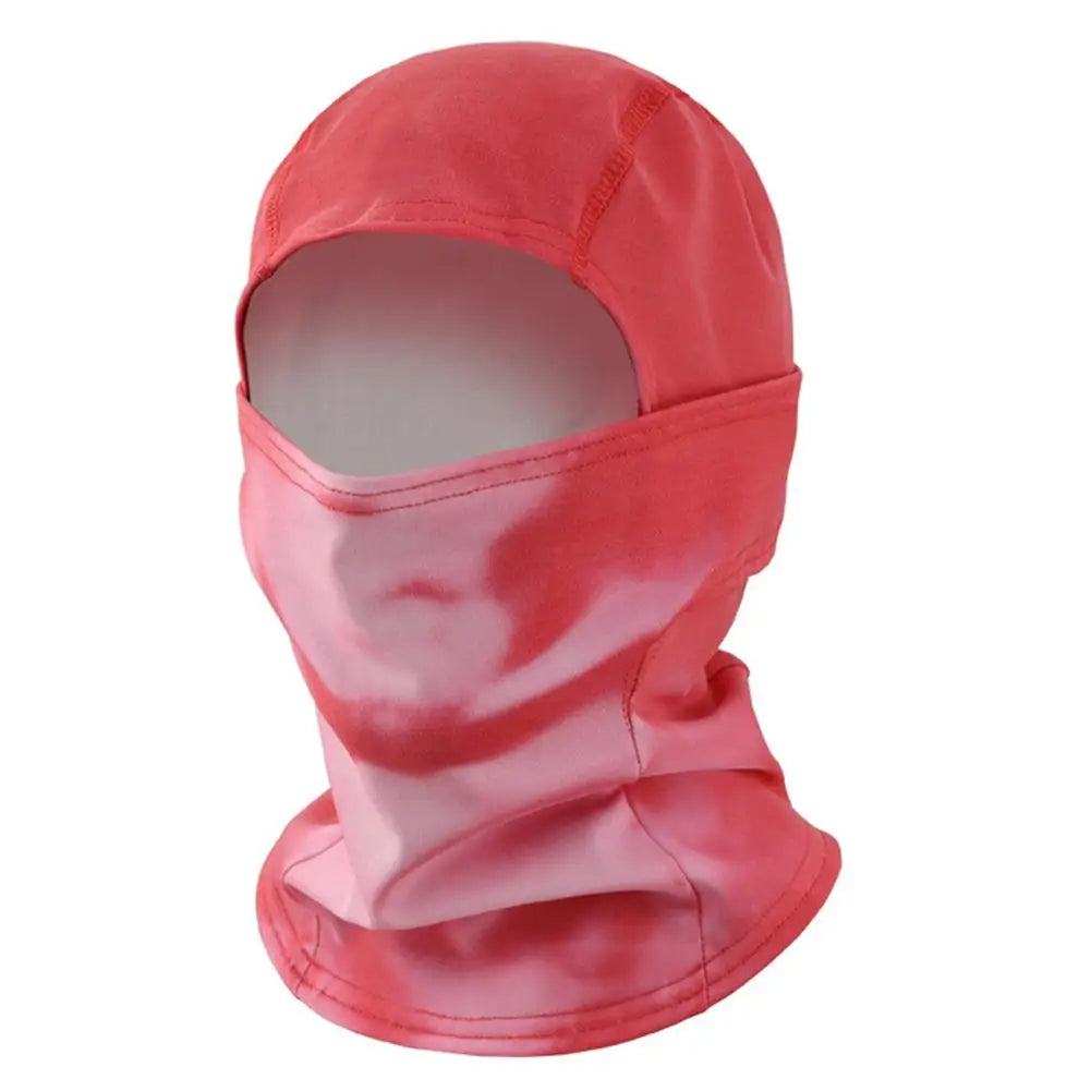 NEW Winter Warmth Temperature Sensitive Breathing Color Changing Balaclava Mask Outdoor Headgear Gradient Color Changing Thermal Oasis Select C