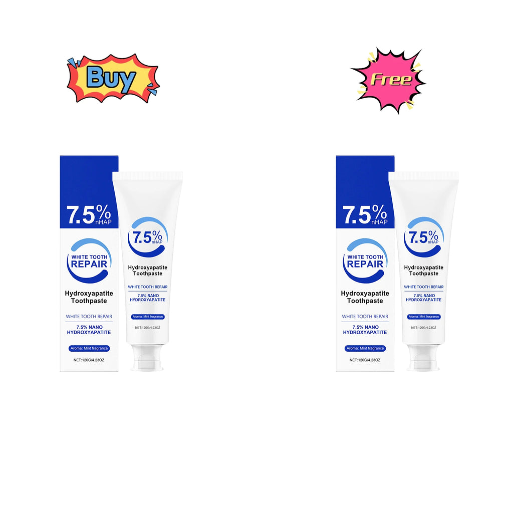 Hydroxyapatite Whitening Toothpaste – Fresh Breath & Stain Removal