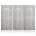 LIKE WISH 3Pcs Diamond Sharpening Stone Set Diamond Plate Sharpening Stone Professional Bench Stone(400 , 600 , 1000 ) Oasis Select Silver