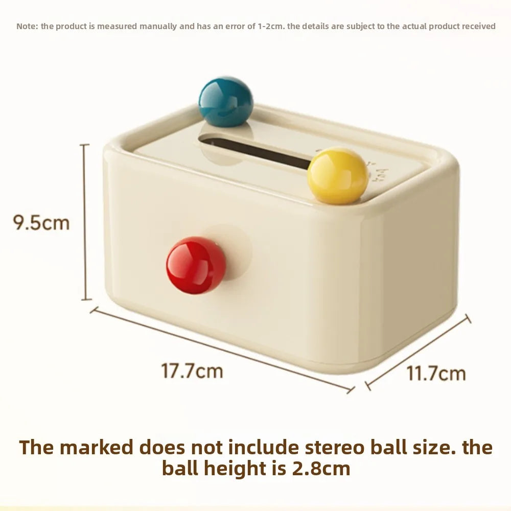 Fashion Dopamine Tissue Box Creative Desktop Dining Table Storage Holder Roll Paper Towel Napkin Box Office Living Room Oasis Select