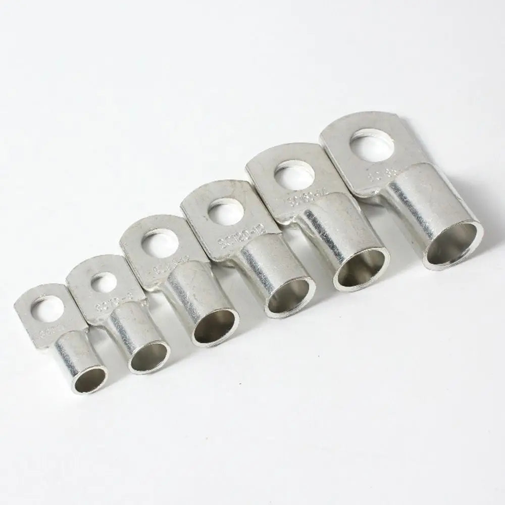 10Pcs 16-35mm2 6mm 8mm 10mm Cable Connector Kit SC Type Wire Nose Terminal Crimp SC16-6 SC25-6 SC35-6 Bolt Hole Tinned Lugs Ring Oasis Select