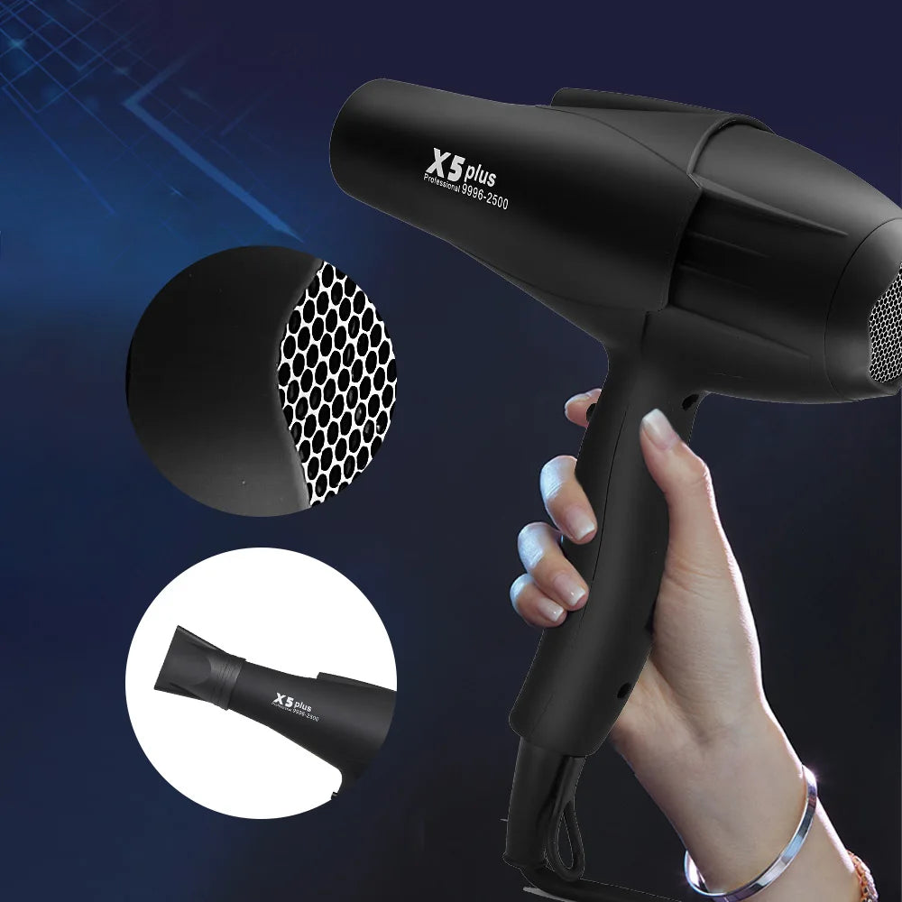 URGGU 2500W Ionic Hair Dryer – Fast Dry, Salon & Home