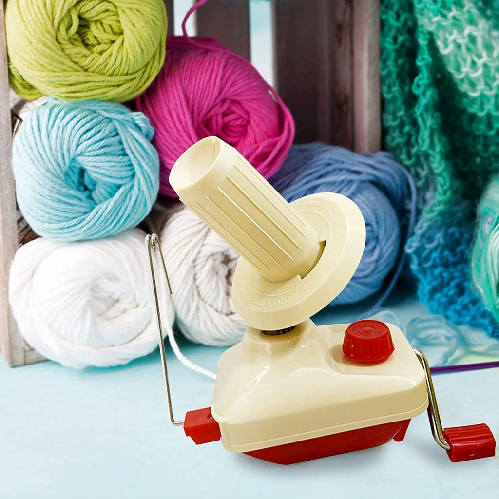 LIKE WISH 1 PCS Knitting Hand Operated Yarn Ball Winder Swift Convenient Ball Winder Yarn Roller Machine Yarn Cake Winder Oasis Select