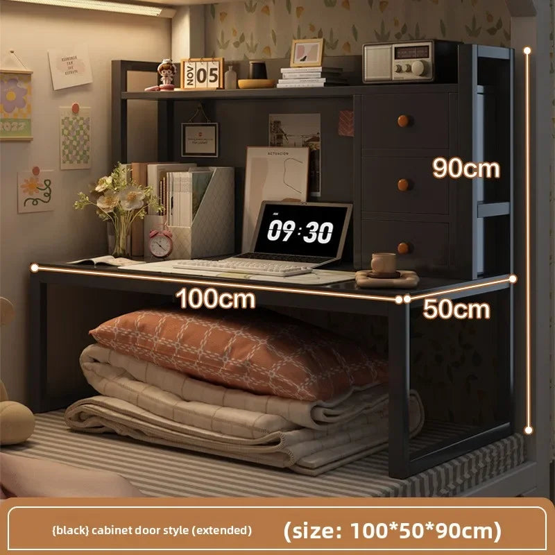 Multi-functional Bed Computer Desk Desk Bookshelf Bedside Notebook Table Oasis Select