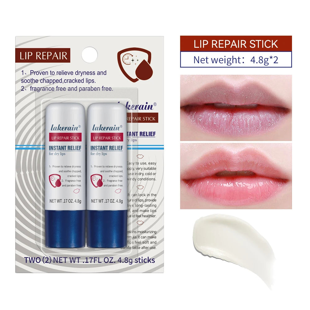 ibcccndc Lip Repair Balm Stick 2-Pack | Moisturizing Lip Care Lip Balm Set Oasis Select