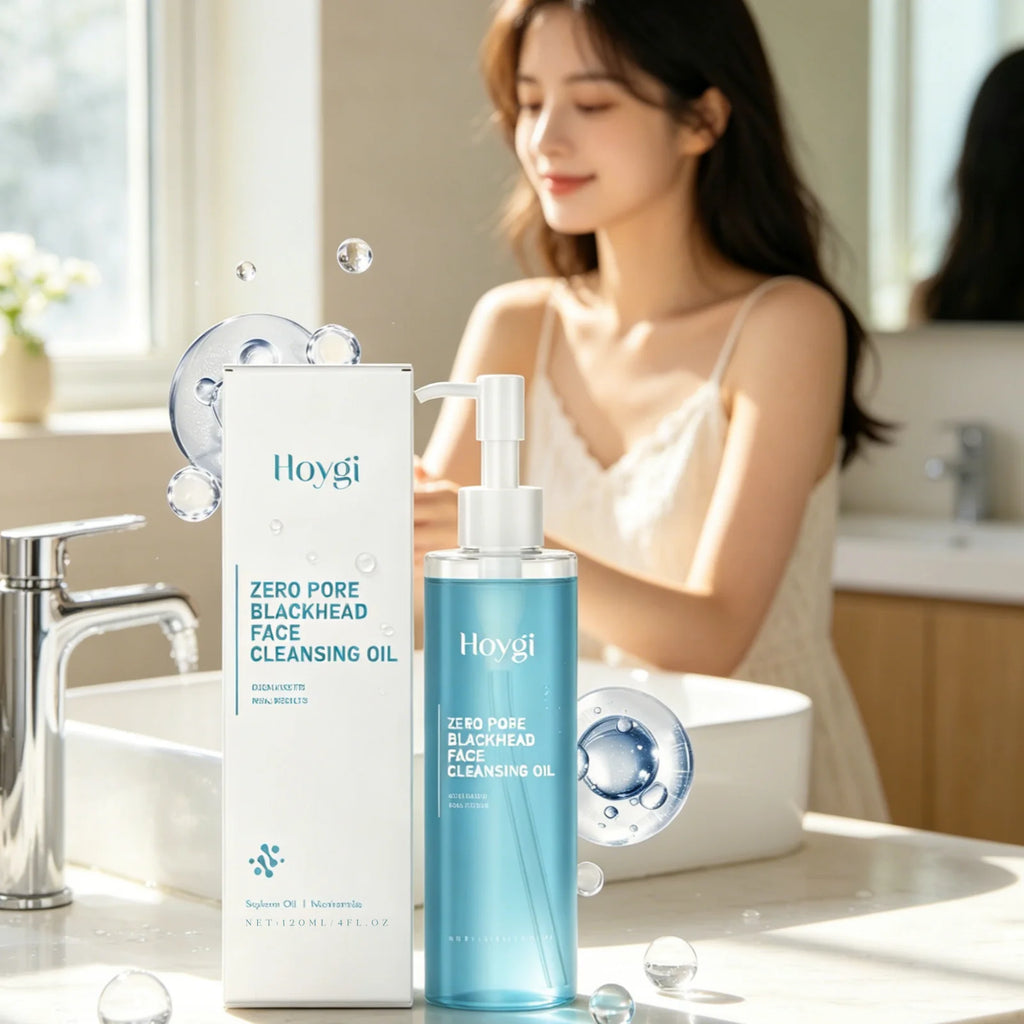 Hoygi Face Cleansing Oil Deep Cleansing Brightening Skin Refreshing No Clogging Pores Mild Ingredients Makeup Remover Oil 120ml Oasis Select