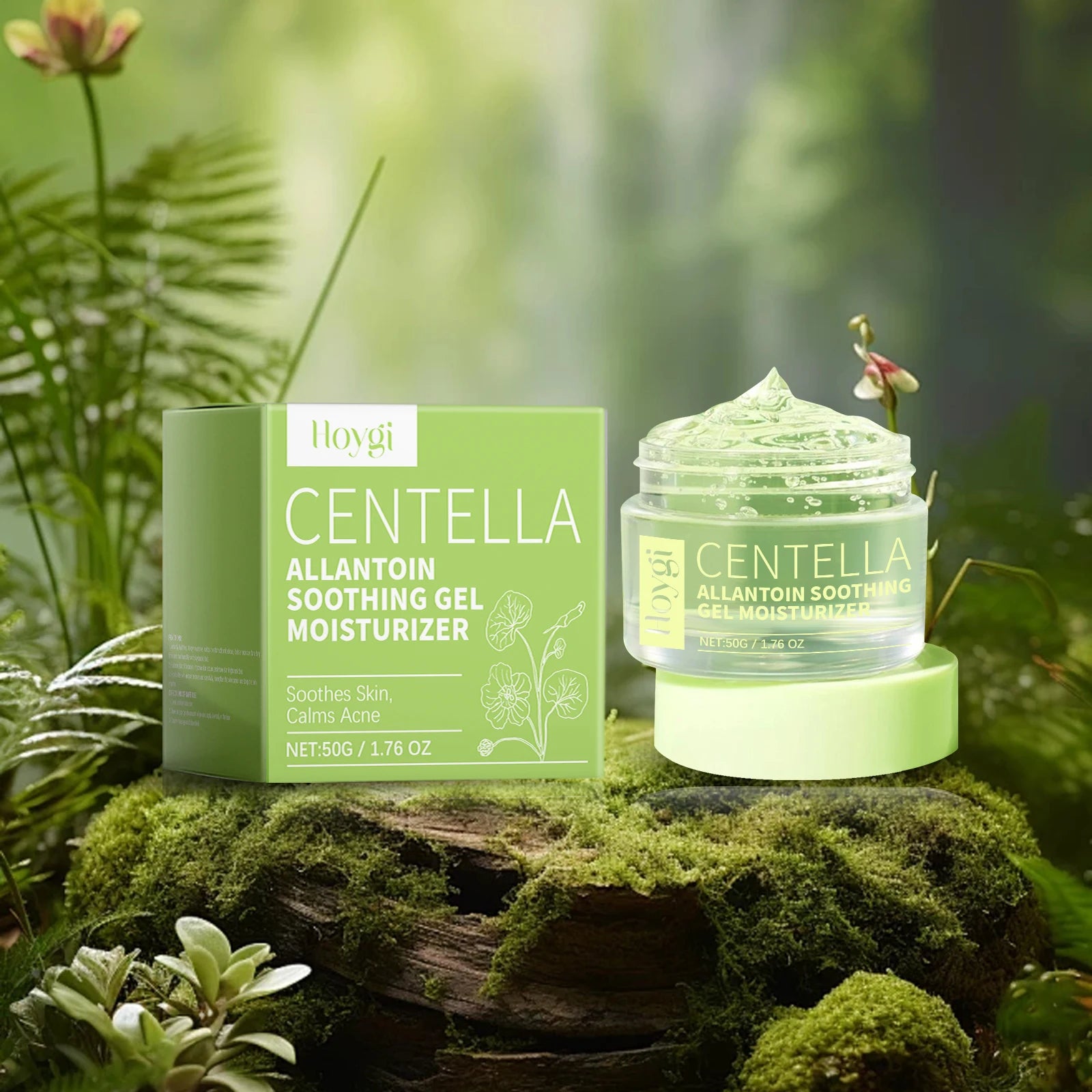 Hoygi Centella Asiatica Soothing Gel – Redness Relief 50g Soothing Face Gel Oasis Select 50g boxed