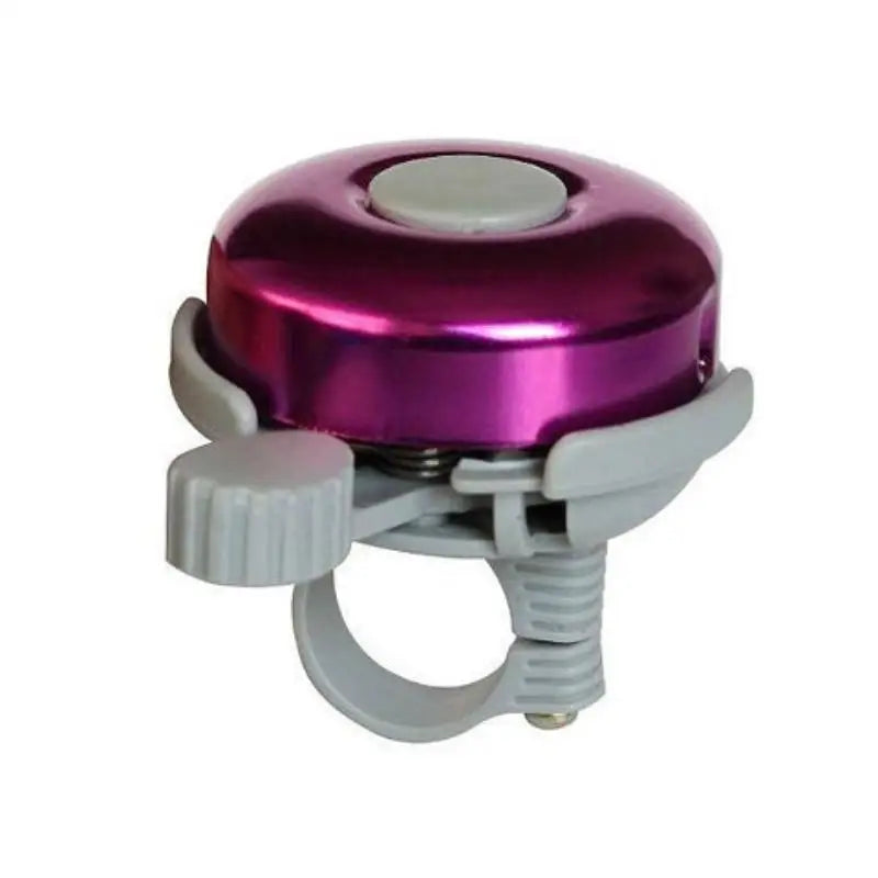 1Pcs Aluminum Alloy Bike Bell, Handlebar Mount Bicycle Warning Horn, Safety Cycling Accessory for Mountain Road Bikes Oasis Select Purple