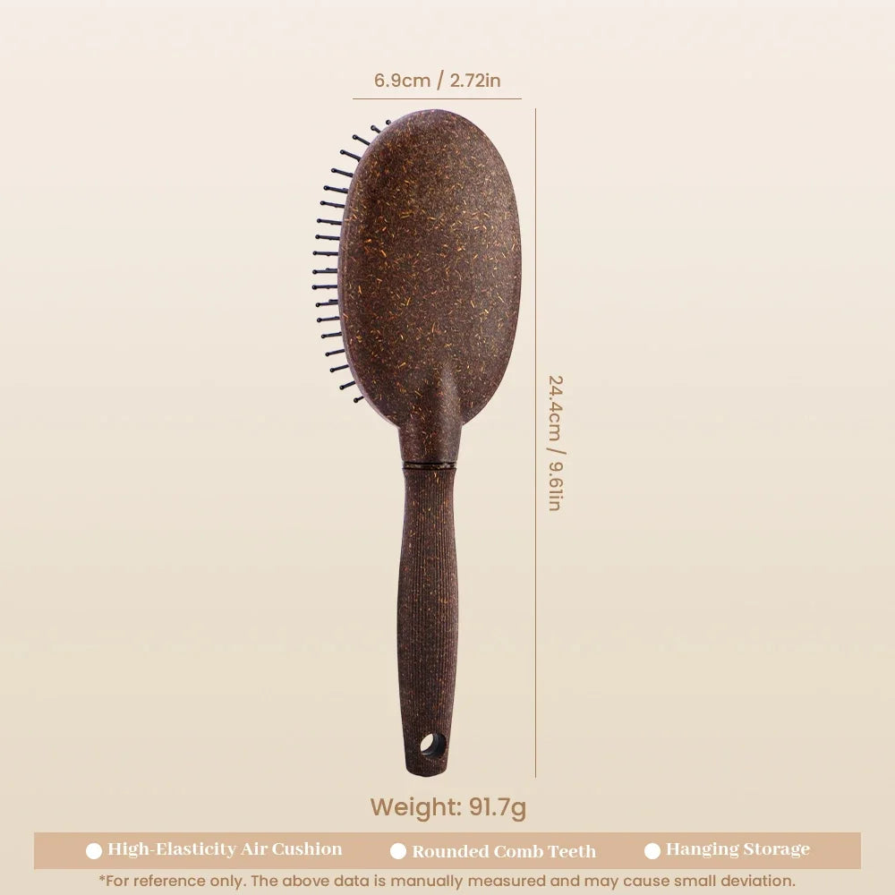 Air Cushion Hair Brush – Anti-Static Detangling Scalp Massage Comb Air Cushion Hair Brush Oasis Select