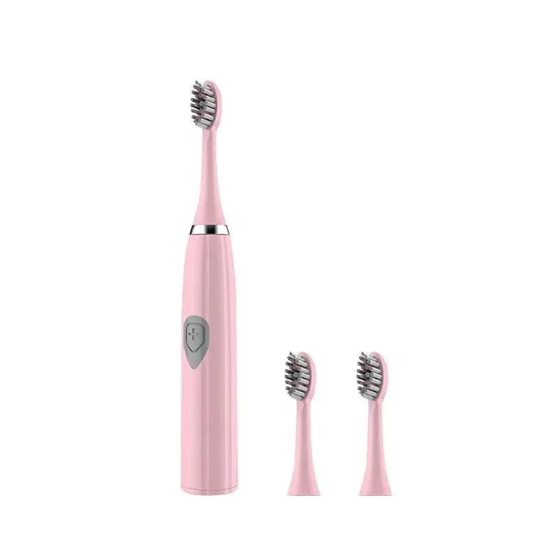 Clearance_Electric Toothbrush for Adults Soft Portable Battery Endurance IPX6 Waterproof Intelligent Effective Oral Care Men Wom Oasis Select Pink