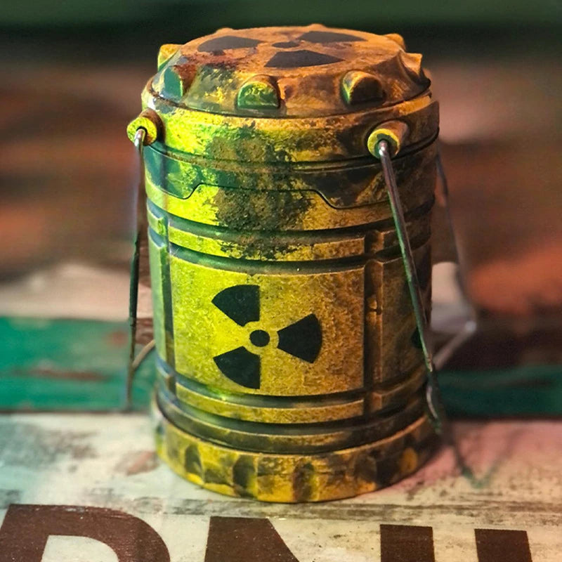 Nuclear Reactor Lantern Gift Mini Handheld Nuclear Reactor Lantern Toy Doomsday Nuclear Reaction Push Simulation Illuminator Oasis Select