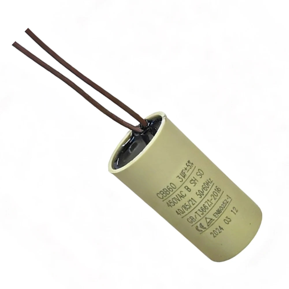 CBB60 Capacitor For Circulating Water Pump Hanging Fireplace 2.5uF Capacitor For Air Compressors Pressure Washers Oasis Select