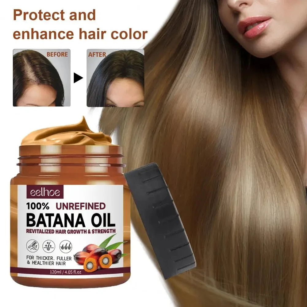Batana Oil Hair Conditioner 120ml Natural Nourishing Moisturizing & Repairing Frizz Control Sulfate Free For Dry/Damaged Hair Oasis Select