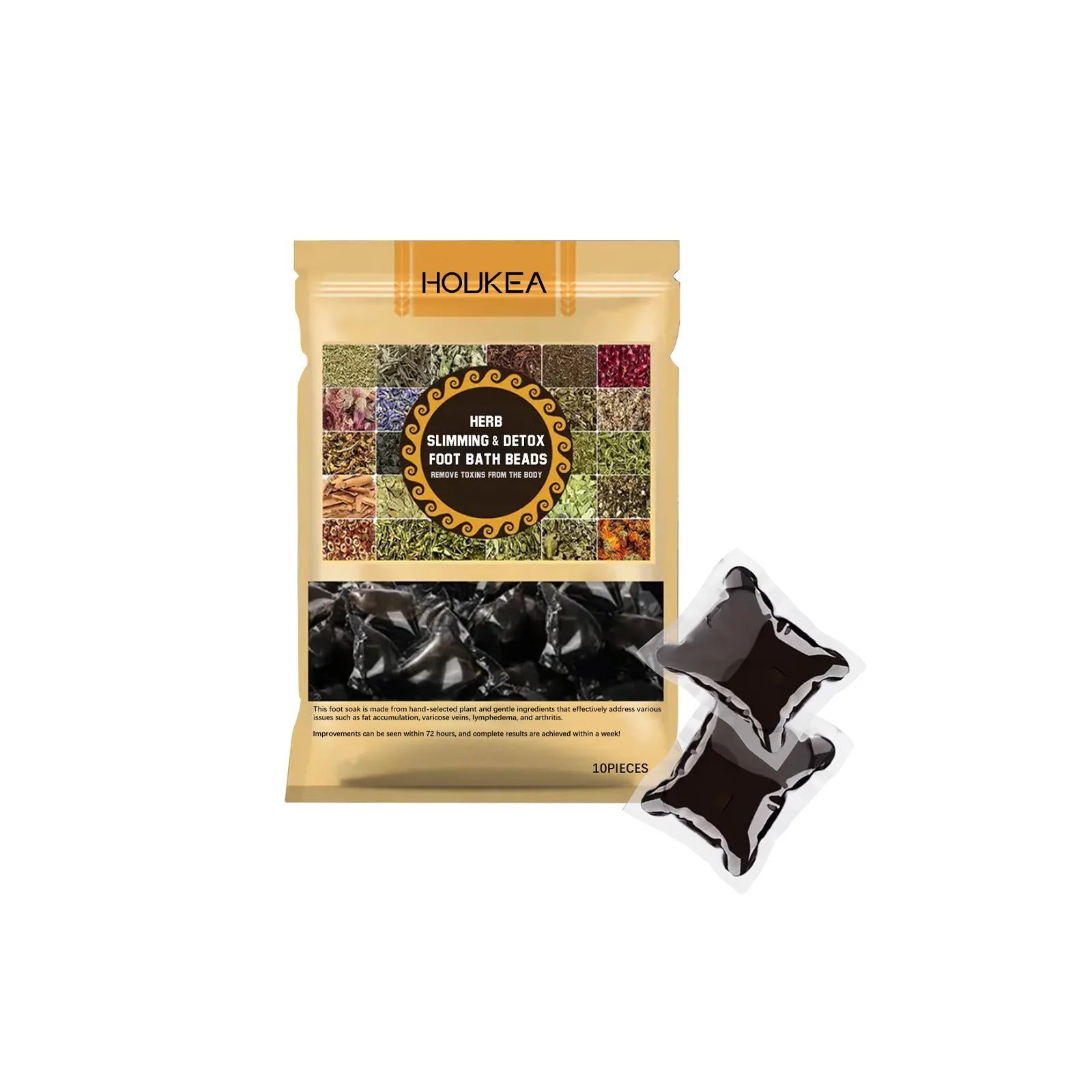 Herbal Foot Bath Beads – Moisturizing & Nourishing Foot Soak Herbal Foot Soak Oasis Select 1boxed