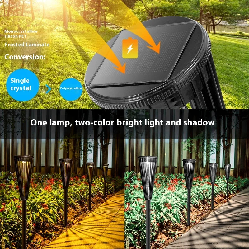 Beta Lamps, Solar Lamps, Outdoor Courtyard and Garden Decoration, Led Ambient Lamps, Ground Insert Lawn Lamps Oasis Select
