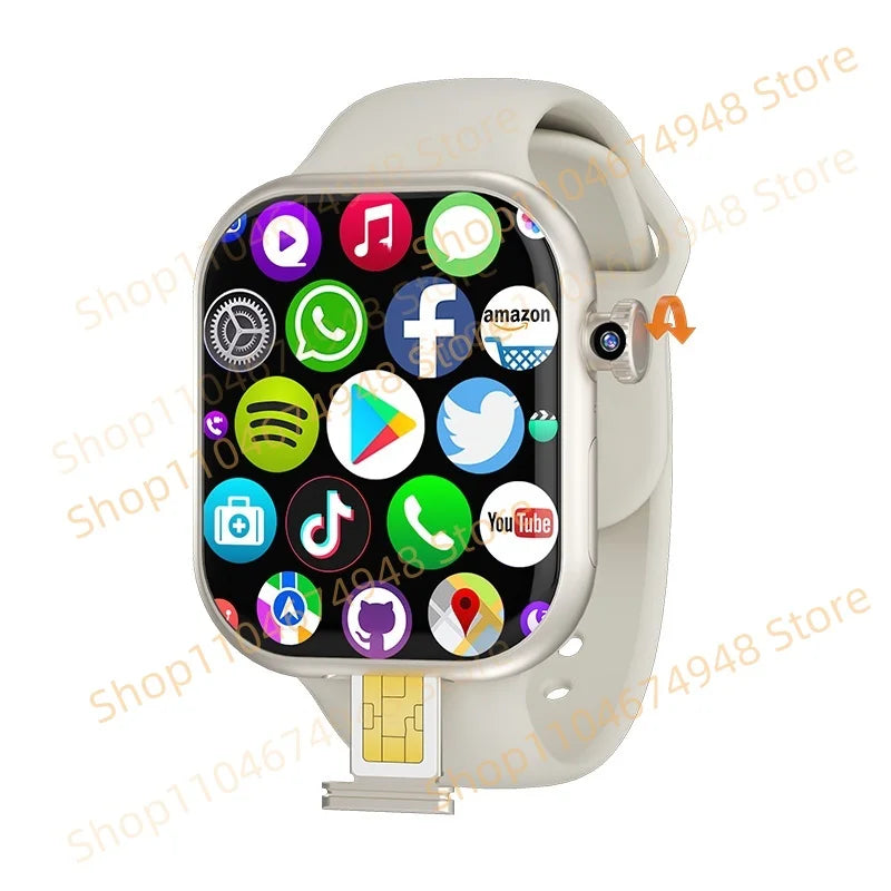 GOLDENSPIKE VP29 4G Smart Watch – 2.29" AMOLED, 8MP Camera