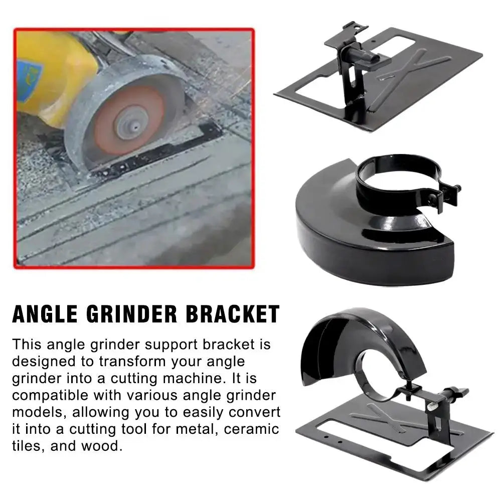 Angle Grinder Universal Bracket DIY Stand Grinder Holder Support Angle Grinder Cutting Machine Base Woodworking Table Protective Oasis Select