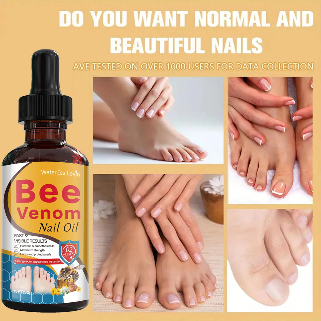 Bee Venom Nail Oil with Salicylic Acid – Strengthen Nails Nail Strengthening Oil Oasis Select