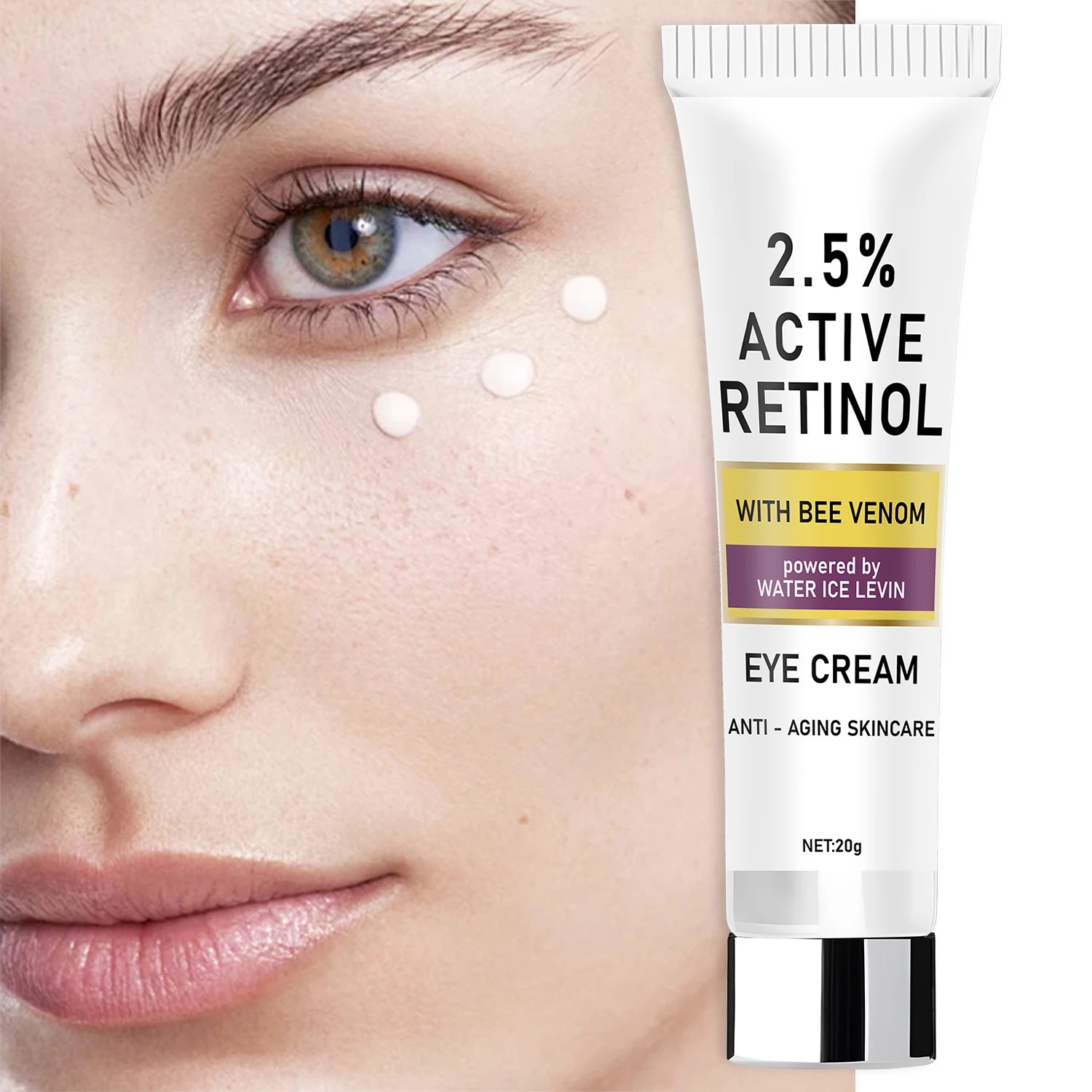 2.5% Retinol & Bee Venom Anti-Aging Eye Cream | 20g Anti-Aging Eye Cream Oasis Select