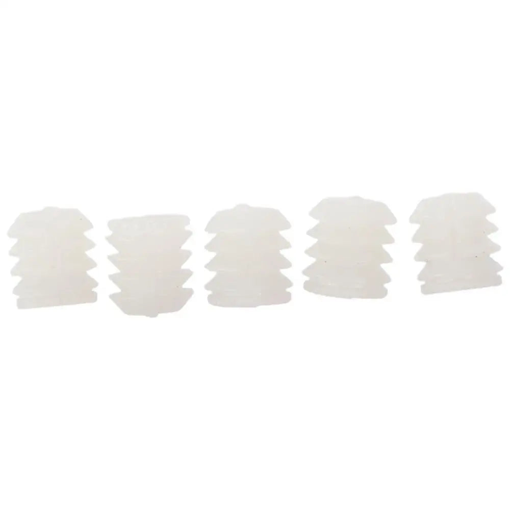Portable White 0.34"x0.39" Plastic Dowels Practical Hinge Dowel Inserts Bathroom Kitchen Cabinet Door Screw Dowel Inserts Oasis Select