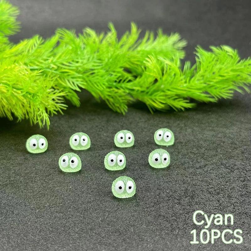 10-Pack Glowing Miniature Fairy Garden Figurines | Luminous Sprites