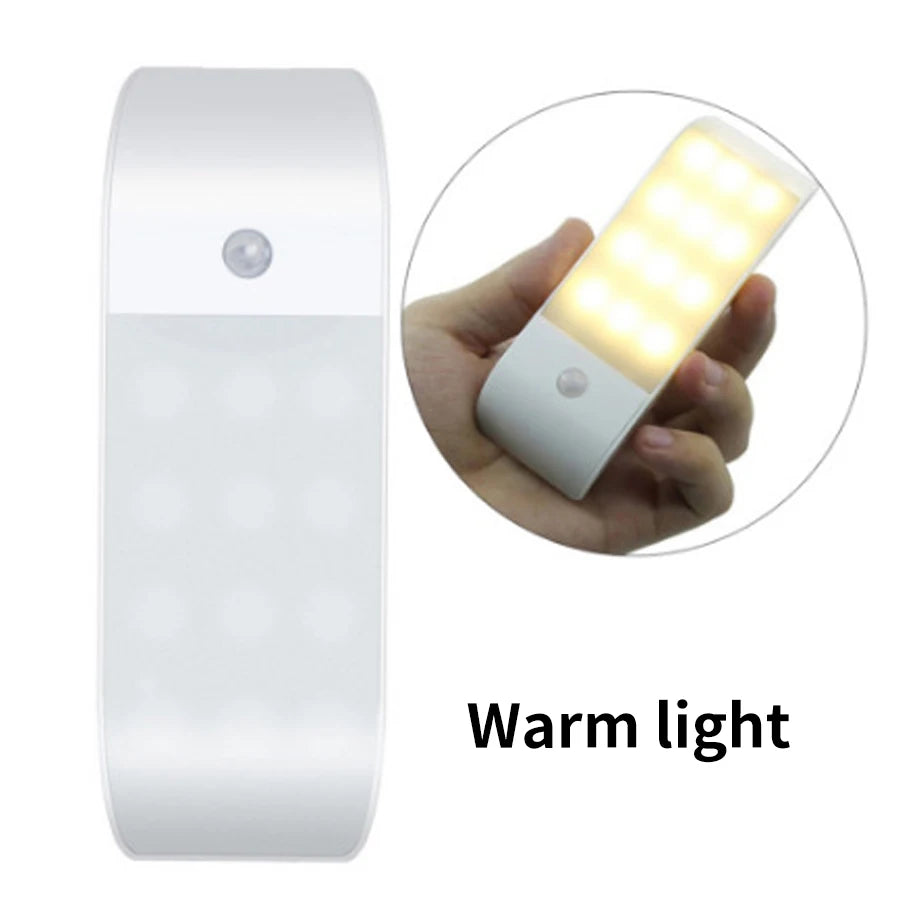Motion Sensor LED Night Light – Rechargeable Wireless Cabinet Lamp LED Night Light Oasis Select Warm Light